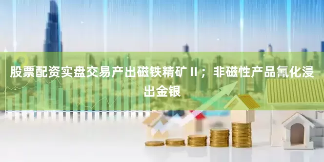 股票配资实盘交易产出磁铁精矿Ⅱ；非磁性产品氰化浸出金银