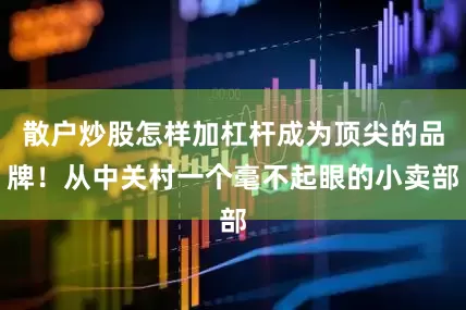 散户炒股怎样加杠杆成为顶尖的品牌！从中关村一个毫不起眼的小卖部