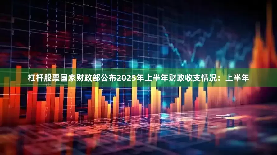 杠杆股票国家财政部公布2025年上半年财政收支情况：上半年