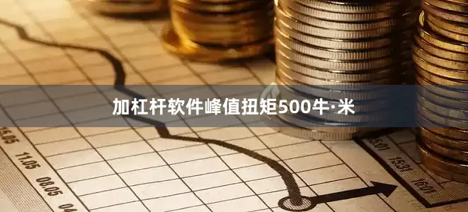 加杠杆软件峰值扭矩500牛·米